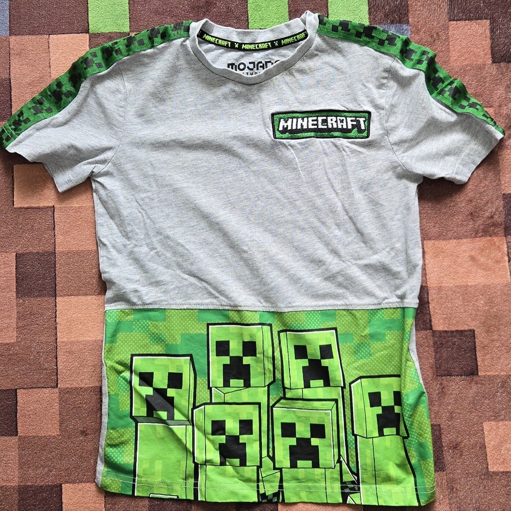 Boys (M) Minecraft Creeper T-Shirt